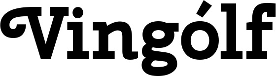 Vorschau des Bootsnamens "Vingólf" als Schriftzug für "Bootsbeschriftung Neu 40"