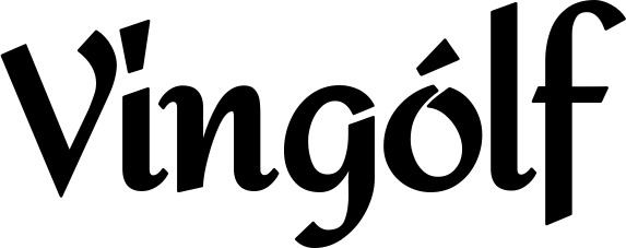 Vorschau des Bootsnamens "Vingólf" als Schriftzug für "Bootsbeschriftung Klassisch 37"