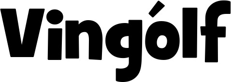 Vorschau des Bootsnamens "Vingólf" als Schriftzug für "Bootsbeschriftung Klassisch 22"