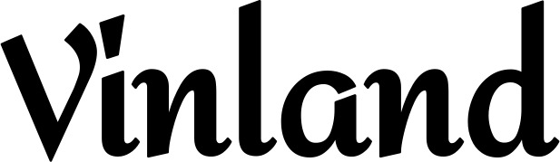 Vorschau des Bootsnamens "Vinland" als Schriftzug für "Bootsbeschriftung Klassisch 37"