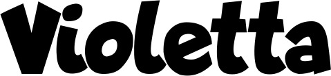 Vorschau des Bootsnamens "Violetta" als Schriftzug für "Bootsbeschriftung Neu 48"