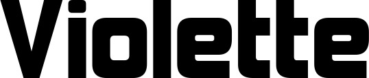 Vorschau des Bootsnamens "Violette" als Schriftzug für "Bootsbeschriftung Neu 25"