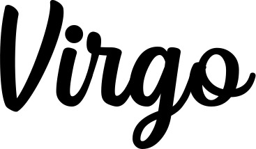 Vorschau des Bootsnamens "Virgo" als Schriftzug für "Bootsbeschriftung Klassisch 43"