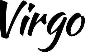 Vorschau des Bootsnamens "Virgo" als Schriftzug für "Bootsbeschriftung Klassisch 73"