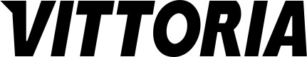 Vorschau des Bootsnamens "Vittoria" als Schriftzug für "Bootsbeschriftung Neu 15"