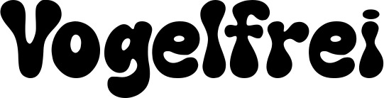 Vorschau des Bootsnamens "Vogelfrei" als Schriftzug für "Bootsbeschriftung Neu 62"