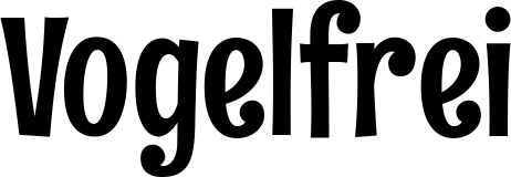 Vorschau des Bootsnamens "Vogelfrei" als Schriftzug für "Bootsbeschriftung Neu 68"