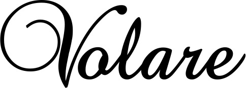 Vorschau des Bootsnamens "Volare" als Schriftzug für "Bootsbeschriftung Klassisch 02-A"