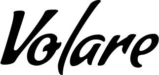 Vorschau des Bootsnamens "Volare" als Schriftzug für "Bootsbeschriftung Klassisch 57"