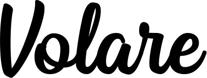 Vorschau des Bootsnamens "Volare" als Schriftzug für "Bootsbeschriftung Klassisch 43"