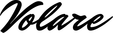 Vorschau des Bootsnamens "Volare" als Schriftzug für "Bootsbeschriftung Klassisch 82"