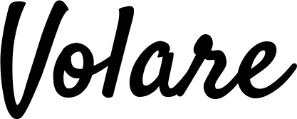 Vorschau des Bootsnamens "Volare" als Schriftzug für "Bootsbeschriftung Klassisch 96"