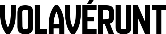 Vorschau des Bootsnamens "Volavérunt" als Schriftzug für "Bootsbeschriftung Neu 58"