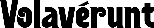 Vorschau des Bootsnamens "Volavérunt" als Schriftzug für "Bootsbeschriftung Neu 32"