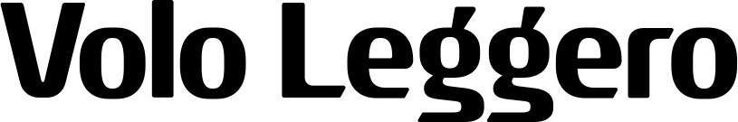 Vorschau des Bootsnamens "Volo Leggero" als Schriftzug für "Bootsbeschriftung Fett 22"