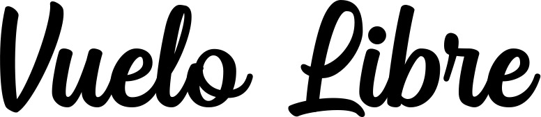 Vorschau des Bootsnamens "Vuelo Libre" als Schriftzug für "Bootsbeschriftung Klassisch 43"