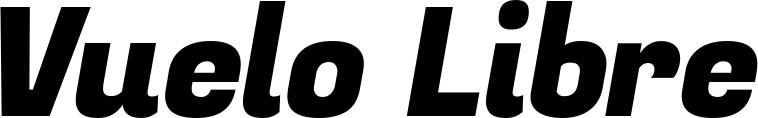 Vorschau des Bootsnamens "Vuelo Libre" als Schriftzug für "Bootsbeschriftung Kursiv 04"