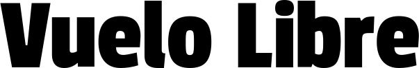 Vorschau des Bootsnamens "Vuelo Libre" als Schriftzug für "Bootsbeschriftung Fett 30"