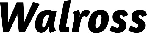 Vorschau des Bootsnamens "Walross" als Schriftzug für "Style Kursiv 01"