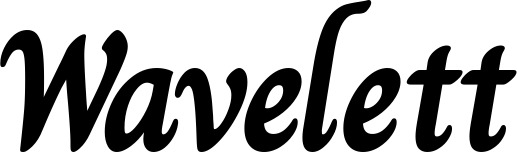 Vorschau des Bootsnamens "Wavelett" als Schriftzug für "Bootsbeschriftung Klassisch 51"