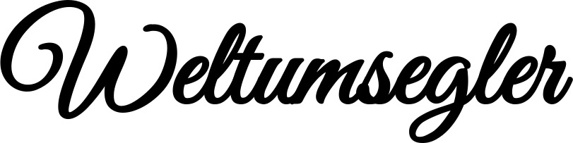 Vorschau des Bootsnamens "Weltumsegler" als Schriftzug für "Style Klassisch 68"