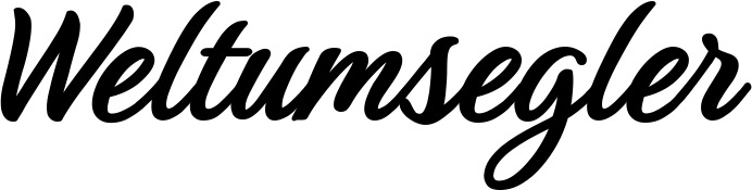 Vorschau des Bootsnamens "Weltumsegler" als Schriftzug für "Bootsbeschriftung Klassisch 48"