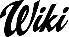 Vorschau des Bootsnamens "Wiki" als Schriftzug für "Bootsbeschriftung Klassisch 29"