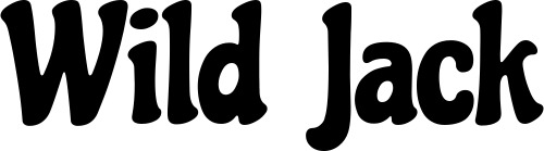 Vorschau des Bootsnamens "Wild Jack" als Schriftzug für "Bootsbeschriftung Neu 41"