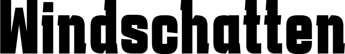 Bootsname 'Windschatten' angezeigt als 'Bootsbeschriftung Fett 41'