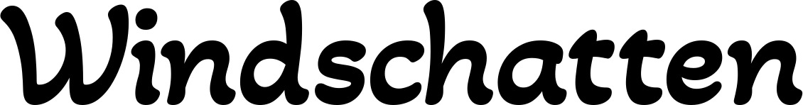 Vorschau des Bootsnamens "Windschatten" als Schriftzug für "Bootsbeschriftung Klassisch 103"