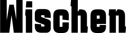 Vorschau des Bootsnamens "Wischen" als Schriftzug für "Bootsbeschriftung Fett 41"