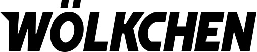Vorschau des Bootsnamens "Wölkchen" als Schriftzug für "Bootsbeschriftung Neu 15"