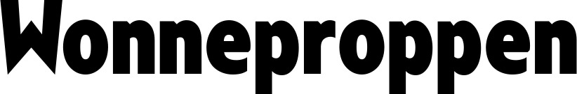 Vorschau des Bootsnamens "Wonneproppen" als Schriftzug für "Bootsbeschriftung Fett 24"