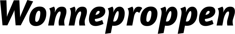 Vorschau des Bootsnamens "Wonneproppen" als Schriftzug für "Bootsbeschriftung Kursiv 01"