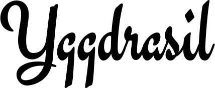 Vorschau des Bootsnamens "Yggdrasil" als Schriftzug für "Bootsbeschriftung Klassisch 63"