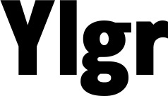 Vorschau des Bootsnamens "Ylgr" als Schriftzug für "Bootsbeschriftung Fett 24"