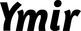 Vorschau des Bootsnamens "Ymir" als Schriftzug für "Bootsbeschriftung Kursiv 01"