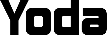Vorschau des Bootsnamens "Yoda" als Schriftzug für "Bootsbeschriftung Neu 25"