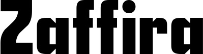 Vorschau des Bootsnamens "Zaffira" als Schriftzug für "Bootsbeschriftung Neu 11"