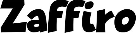 Vorschau des Bootsnamens "Zaffiro" als Schriftzug für "Bootsbeschriftung Neu 48"