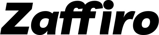 Vorschau des Bootsnamens "Zaffiro" als Schriftzug für "Bootsbeschriftung Kursiv 06"