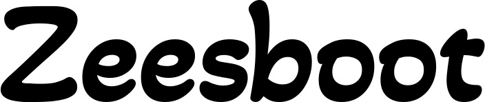 Vorschau des Bootsnamens "Zeesboot" als Schriftzug für "Bootsbeschriftung Klassisch 103"