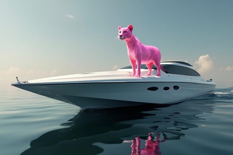 Bootsname Pink Panther