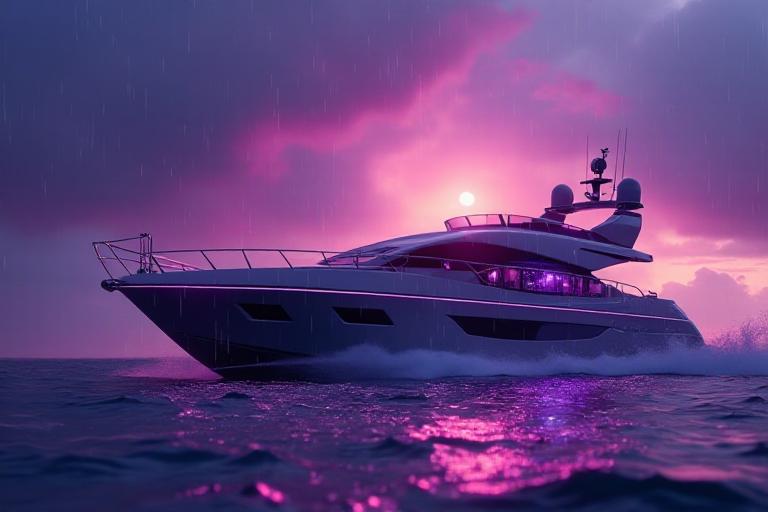 Bootsname Purple Rain