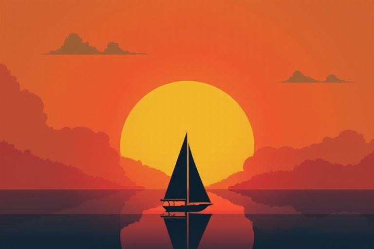 Bootsname Silhouette