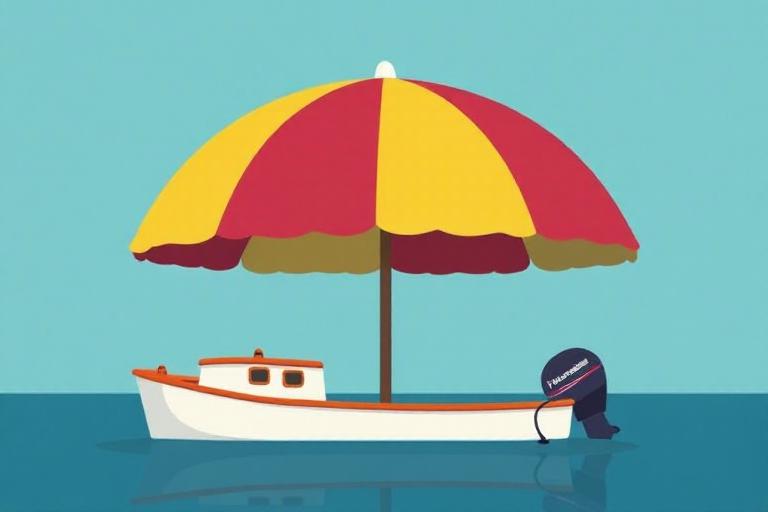 Bootsname Umbrella