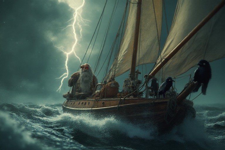 Inspiration für den Bootsnamen 'Wodan'