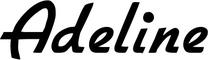 Bootsbeschriftung: Adeline