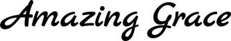 Bootsbeschriftung: Amazing Grace