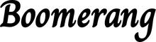 Bootsbeschriftung: Boomerang